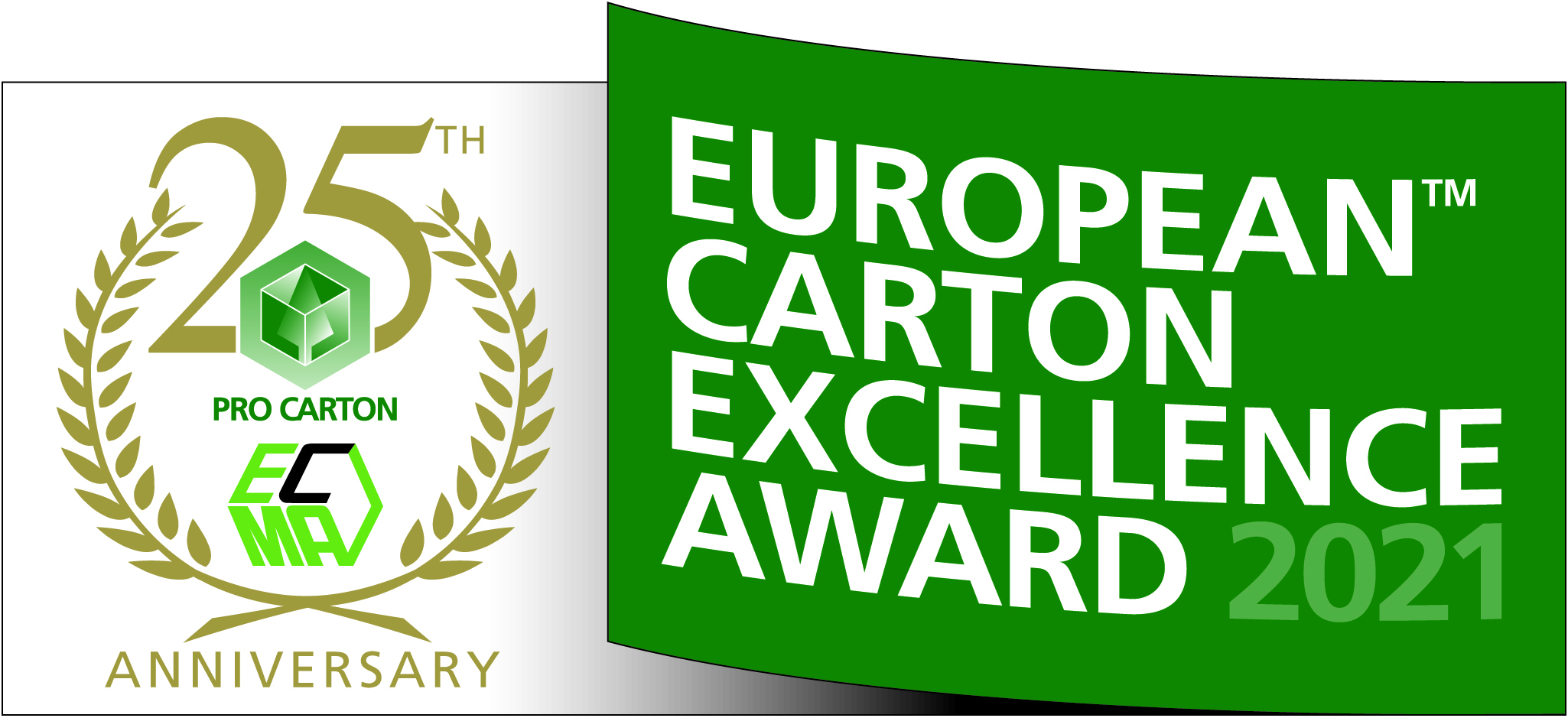 25 jaar European Carton Excellence Award