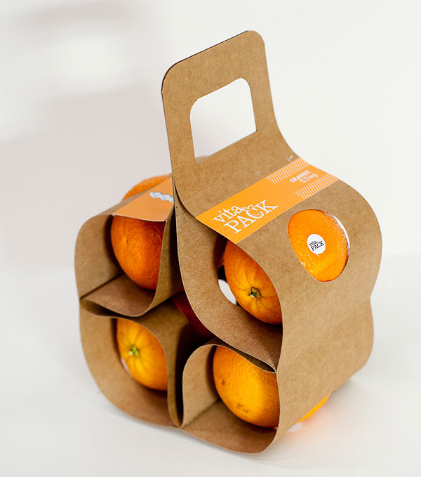 Vouwkarton voor fruit: VitaPack 